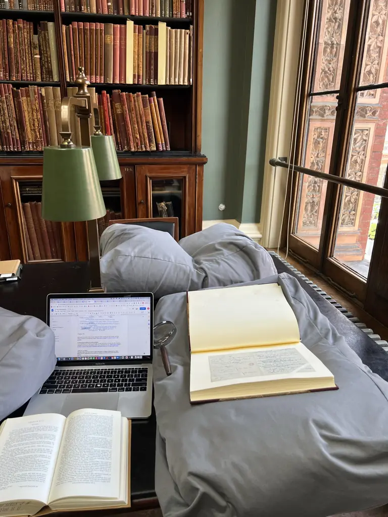 Working with the Dickens manuscripts at The National Art Library